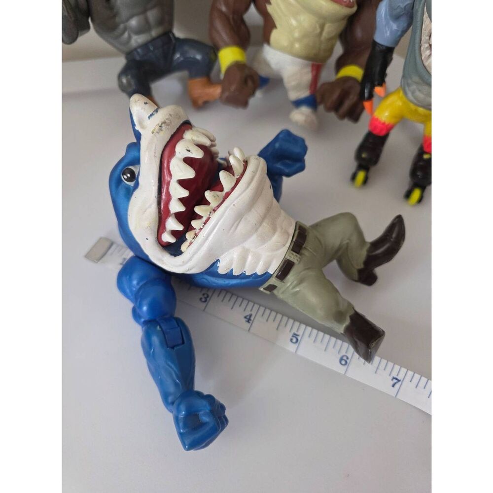 Vintage Street Sharks Action Figure Lot 1994 Mattel Shark Toys Mixed Bundle - Picture 2 of 13